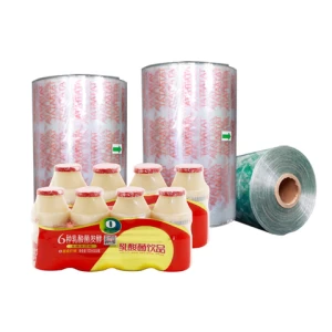 Printed Pof Shrink Film Good Quality And Price Transparent Pof Shrink Wrapping Roll Film From Factory For Gasket