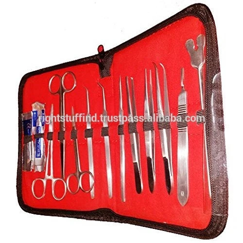 Prof. Quality Surgical Instruments+Anatomy Set | DE Medical Basic Dissecting Kit