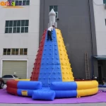 Professional indoor rock climbing wall ,exciting inflatable rockwall, inflatable climbing wall