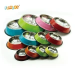 Professional Manufacture Anti-fall Hygien Stainless Steel Dog Food Bowl