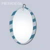 Promotion new design oval decorative bath mirror for bathroom