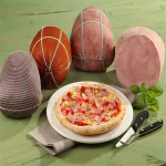 Protein Casings for cooked and smoked hams