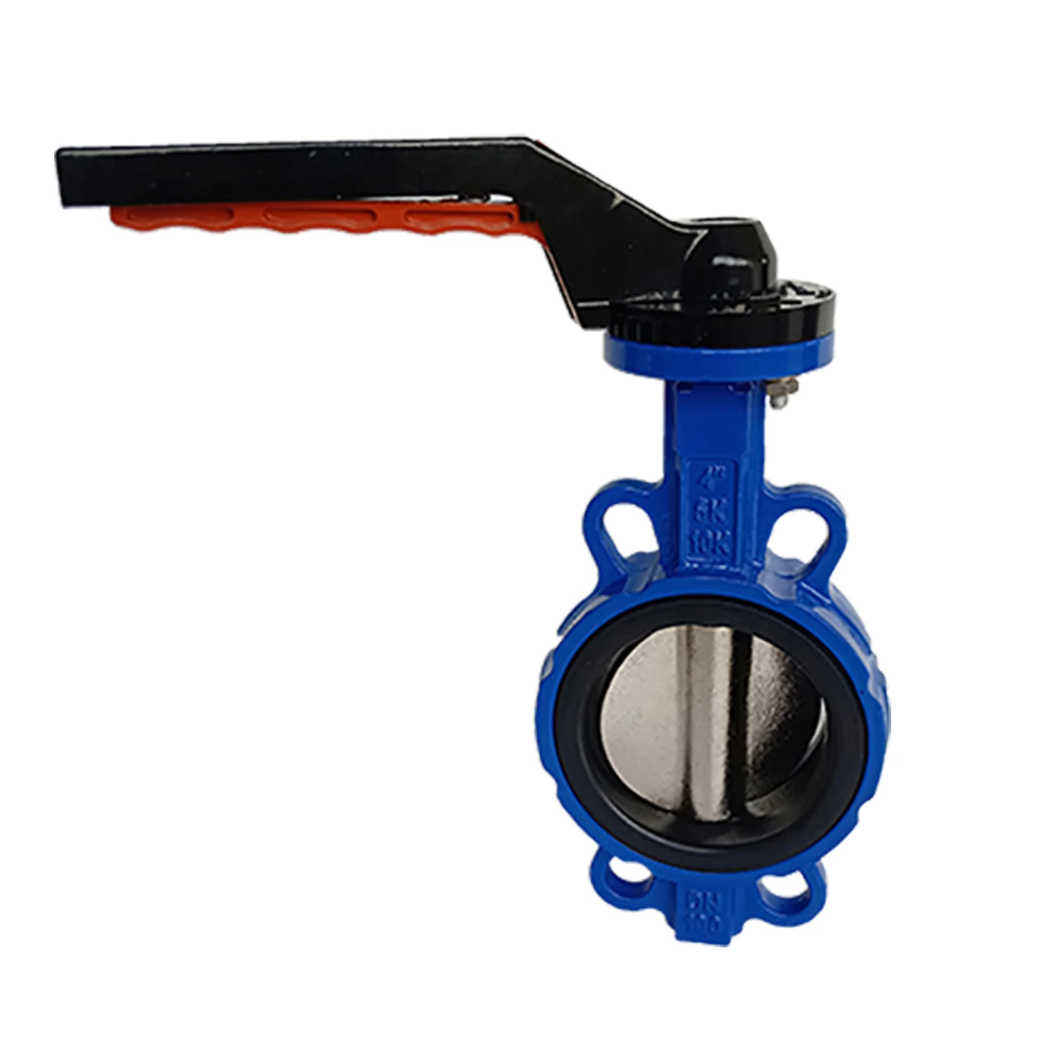 PTFE-Lined Wcb/Ggg40/Stainless Steel Wafer Butterfly Valve Gate Valve Made in China