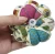 Pumpkin Shape Pin Cushion with Button Wrist Strap Portable Sewing Anti Falling Pin Cushions Holder Patchwork Sewing Supplies