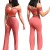 Import Purple Pink Lace Bodysuit Plus Size Jumpsuits for Women Halter Neck One Piece Bodysuits Suspender Loose Jumpsuit from China
