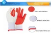 PVC Coated Working Gloves/ Rubber Latex Palm Coated Gloves
