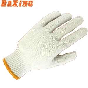 PVC polka dot rubber gloves rubber gauze anti-slip wear-resistant labor protection polka dot gloves with medicated cotton gloves