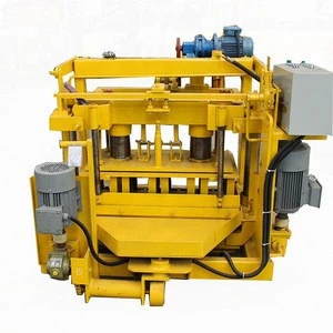 QT40-3A used cheap egg laying cement block brick making machine for sale