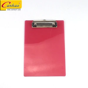 Quality custom office supplies A4 or A5 paper PP clipboard