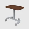 Quick installation sit-stand adjustable desk with table top