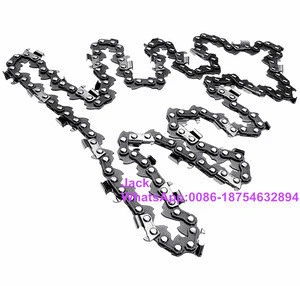 RAIZI Hot Sales 3 / 8 inch Gasoline Chainsaw Chain Diamond Chain for Cutting Stone Concrete Wood Brick for Chain Saw Machine