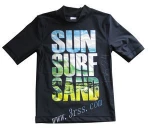 Rash guards for kids UPF customized Sportswear China swimwear manufacturer recycle material