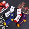 Ready to ship cotton sweat-absorbent designer basketball team premium crew mens sport socks