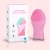 Import Rechargeable Ultrasonic Vibrating Skincare Makeup Cleaning Face Cleansing Massager Soft Wireless Silicone Facial Brush from China