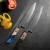 Import Rein Handle 8.5" Damascus Kitchen Knife Handmade VG10 Japanese Damascus Steel Chef Knife from China