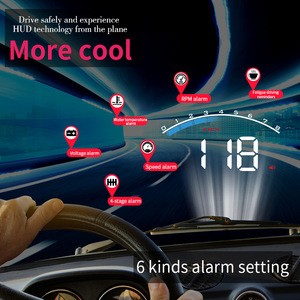 RELEE 2020 New Product 3.5 Inch Car HUD System OBD2 Led HUD Head up Display