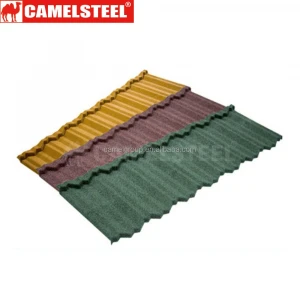 Reliable Quality Stone Coated Galvalume Anti-finger AluZinc Steel Based Roofing Tiles