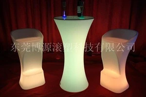 Remote Color Changing Stylish Rechargeable LED Flashing Bar Stool