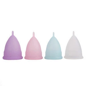 Reusable Medical Grade Silicone Menstrual Cup Feminine Hygiene Product Lady menstrual cup organic