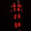 RF remote controlled stage performance led suit costume