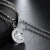 Import RINNTIN SN43 Korean Jewellery Wholesale 925 Sterling Silver Rhodium Plated Paved CZ Diamond Necklace from China