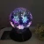 Rotary type 3D glass ball night light LED firework lamp for home decoration