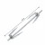 Import Rotisserie Accessories BBQ Grilled Chicken Fork Stainless Steel Roast Chicken Oven Rack Skewer Spin Fork BBQ 32.5/38/41.5/45cm from China