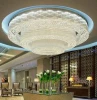 Round ceiling light banquet hall of the hotel non standard custom engineering crystal light