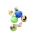 Import Round Pebble Toys Hobbies Hand Made Glass Marbles Manufacturer Lampwork Glass 3D Princess Ball Marble from China