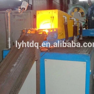 round square bars heat to 1250C flat steel induction forge furnace