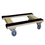 Rubber capped ends dollies w/ 4 wheels, size 18"X30"