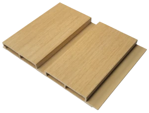 Rucca WPC Wood Composite Panels For Wall/Ceiling Interior Decoration 203*15mm 3D PVC Panel Board Building Other Boards