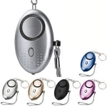 Safe Sound 140DB Siren Personal Alarm for Woman Emergency Self-Defense Security Alarms Key Chain with Led Flashing Light