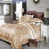 Sateen Bamboo Hotel Linen/Bed Sheets/Bedding Set