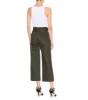Self manufactured clothing low-key style wide leg high-waisted straight-leg belt loops cargo pants