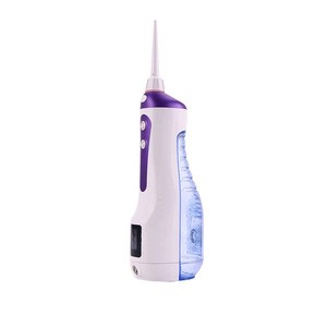 Senior convenient portable oral dental irrigator for gum cleaning