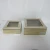 Import Set of 2 rustic vintage small jewelry storage square craft wooden gift box with glass lid from China