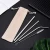 Import Set of 8 Straight Straw Set Bar Party Accessories 12 mm stainless steel straw with Case from China