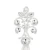 Import sew on rhinestone applique crystal applique bridal rhinestone for wedding dress from China