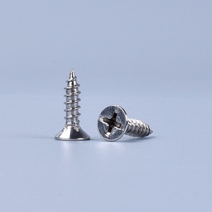 Shanfeng Furniture Accessories Fastener Flat Head Self Tapping Screws