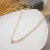 Import shell stainless steel 18k gold plated loose yoni real fresh water pearl necklace jewelry polynesian stud small beads jewelry from China