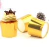 Shining Golden muffin cupcake liner cake baking cups dessert baking tools