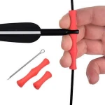 Shooting Archery Anti-friction finger bow string Guard Finger Protective Tools