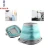 Import silicone water folding bucket Collapsible Silicone rubber Foldable Square Bucket from China