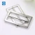 Import SK high quality wholesale custom handbag hardware coat  accessories simple  square design silver zinc alloy Metal belt Buckles from China
