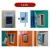Import smart locker ABS plastic locker for classroom,gym,swimming pool,supermarket from China