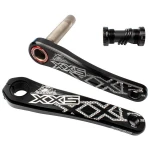 Snail bicycle chain ring crank arm bottom bracket MTB bike crankset Single disc 32T 34T 36T 38T GXP crank set