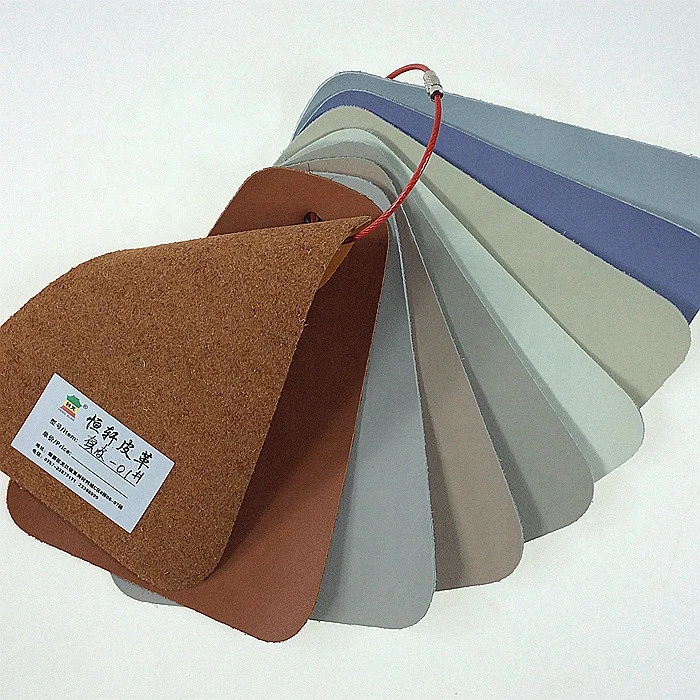 soft ISO105 natural leather for sale, natural chamois leather for furniture, bag, wallet