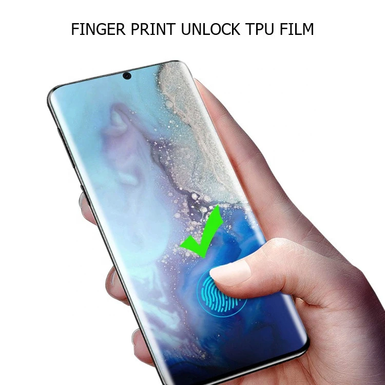 Soft TPU Film Sticker Hydrogel Screen Protector for Samsung Galaxy S20 Ultra Plus