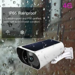 Solar panel charging 4G/Wifi  battery powered  wireless camera